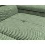 Voir la diapositive 4 : BEST MOBILIER Pablo - canapé droit 2 places avec têtières ajustables - en velours côtelé
