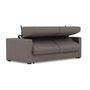 Voir la diapositive 4 : BEST MOBILIER Julia - canapé 3 places convertible express couchage quotidien 140 cm matelas 18 cm en tissu