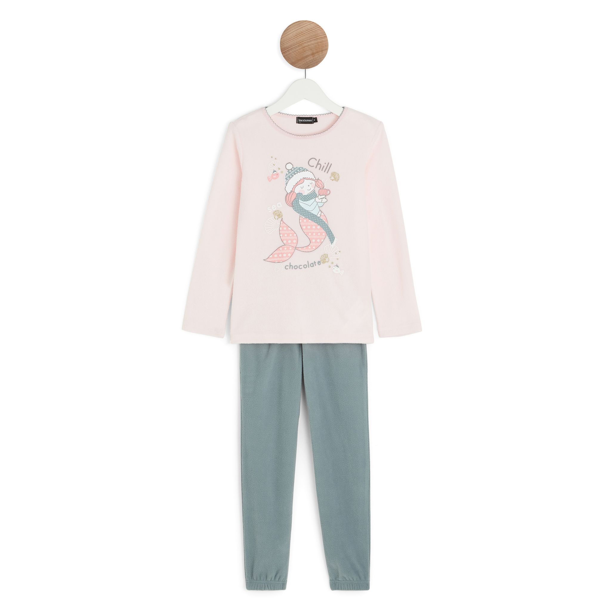 Pyjama Fille Animaux Ans Pyjama Court Fille Motif Sirène