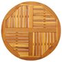 Voir la diapositive 1 : VIDAXL Dessus de table Ø90x2,2 cm rond bois massif d'acacia