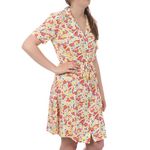 JACQUELINE DE YONG Robe he Imprimé Femme JDY Starr. Coloris disponibles : Blanc