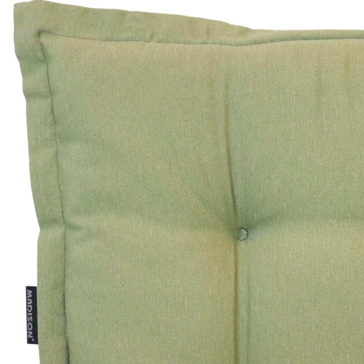 MADISON Madison Coussin de chaise a dossier haut Panama 123x50 cm Vert sauge