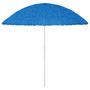 Voir la diapositive 1 : VIDAXL Parasol de plage Hawaii bleu 300 cm