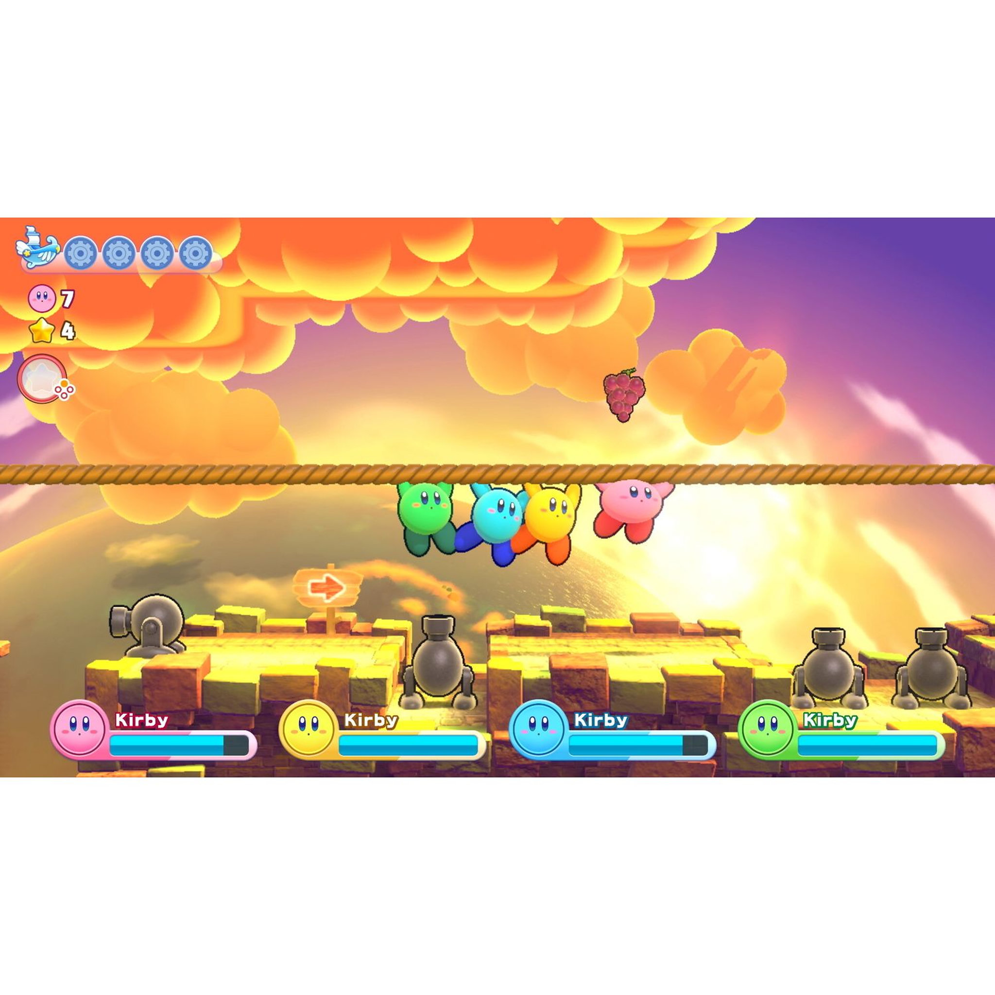 Voir la diapositive 5 : Kirby's Return To DreamLand Deluxe Nintendo Switch