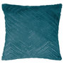 Voir la diapositive 1 : ATMOSPHERA Coussin Déco 3D à Motifs  Four Geo  45x45cm Bleu