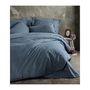 Voir la diapositive 3 : GENERIQUE Parure de lit - 129CTN64626 - 1 housse de couette 220 x 240 cm + 2 taies d'oreiller 60 x 60 cm - 100% coton ranforcé - Anthraci