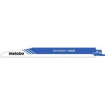 METABO SAS 5 lames de scie sabre « demolition metal » BiM - 225 x 1,6 mm