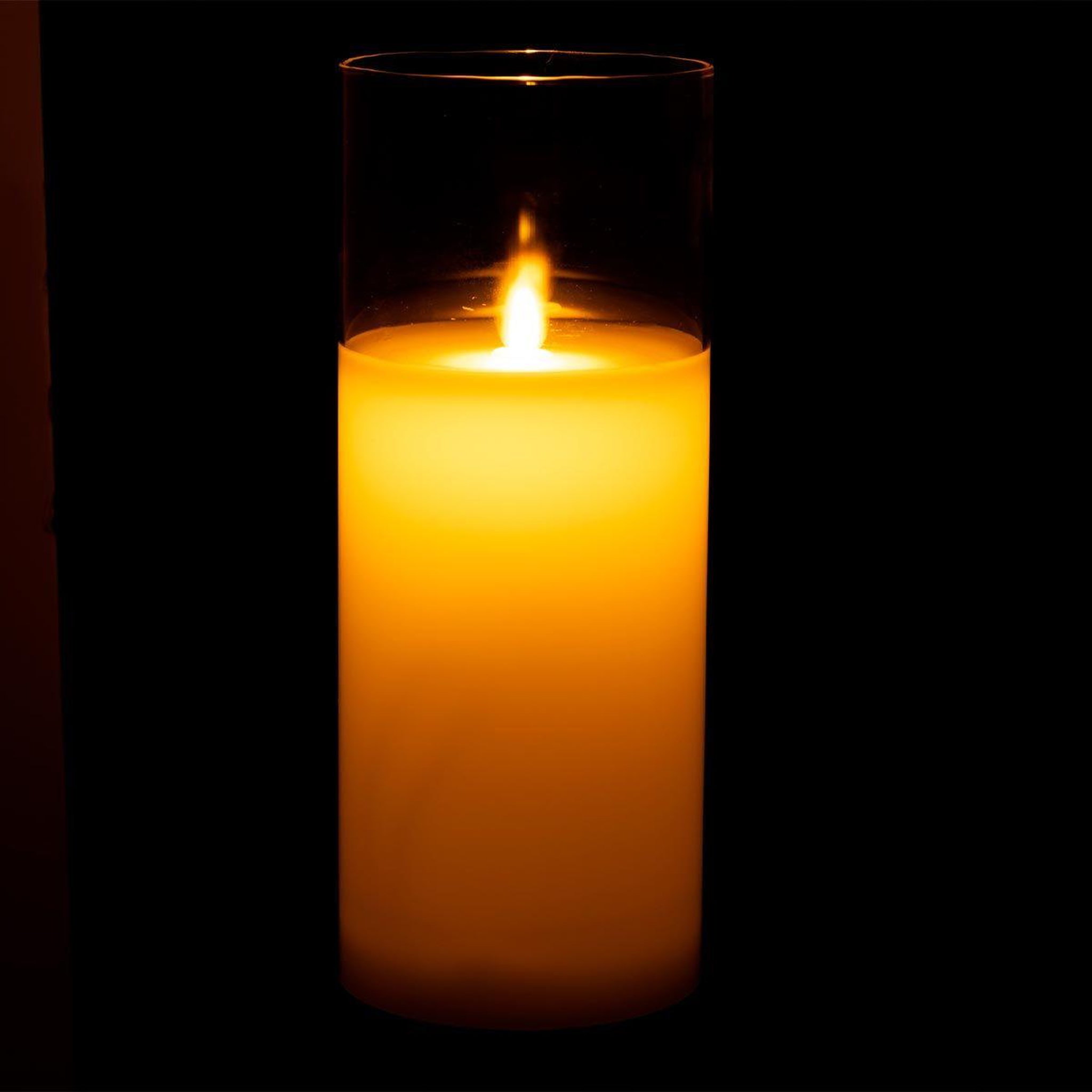 Voir la diapositive 3 : J-LINE Lampe à poser led  brillante  30cm transparent