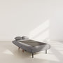 Voir la diapositive 3 : BEST MOBILIER Lumi - banquette convertible clic-clac 1 place en velours côtelé