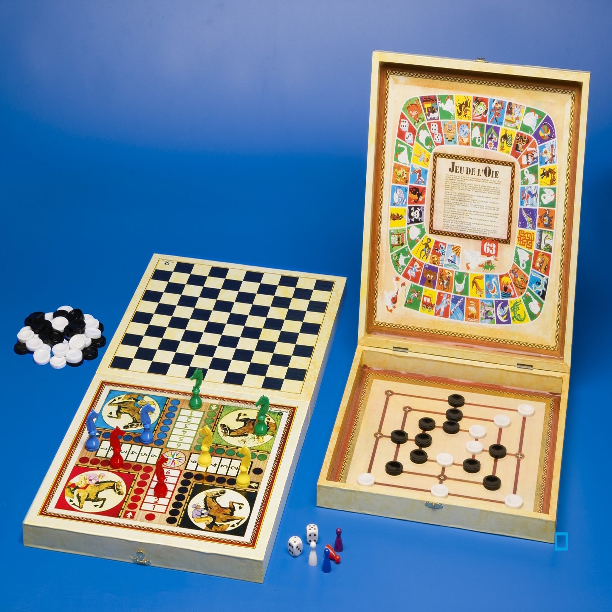 Voir la diapositive 2 : DUJARDIN Coffret 8 jeux standard