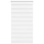 Voir la diapositive 1 : VIDAXL Store zebre blanc 70x100 cm largeur du tissu 65,9 cm polyester
