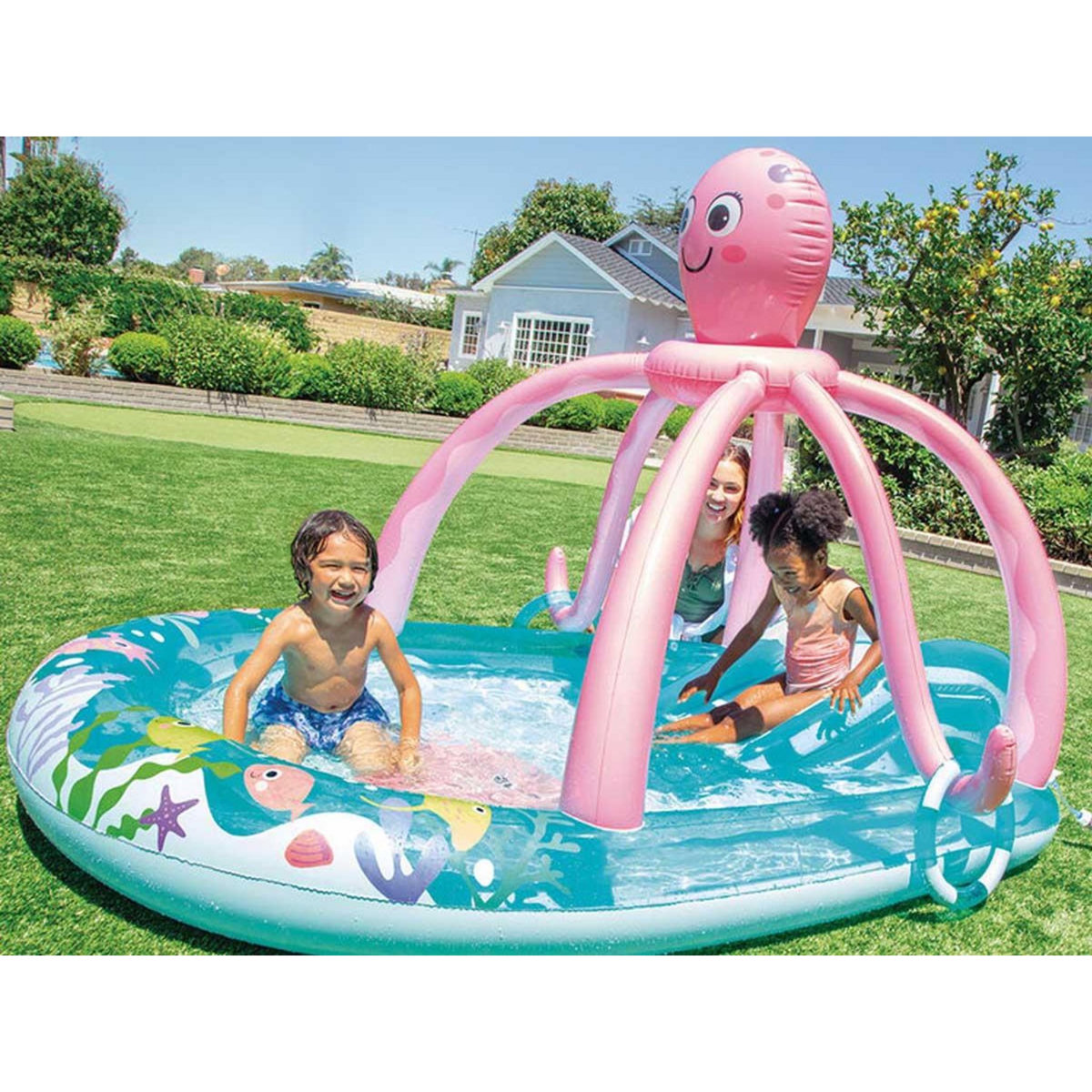 INTEX Aire de jeux gonflable Pieuvre - Intex