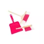 Toys Pure TOYS PURE Pelle à poussière avec balayette et balai rose pour enfant