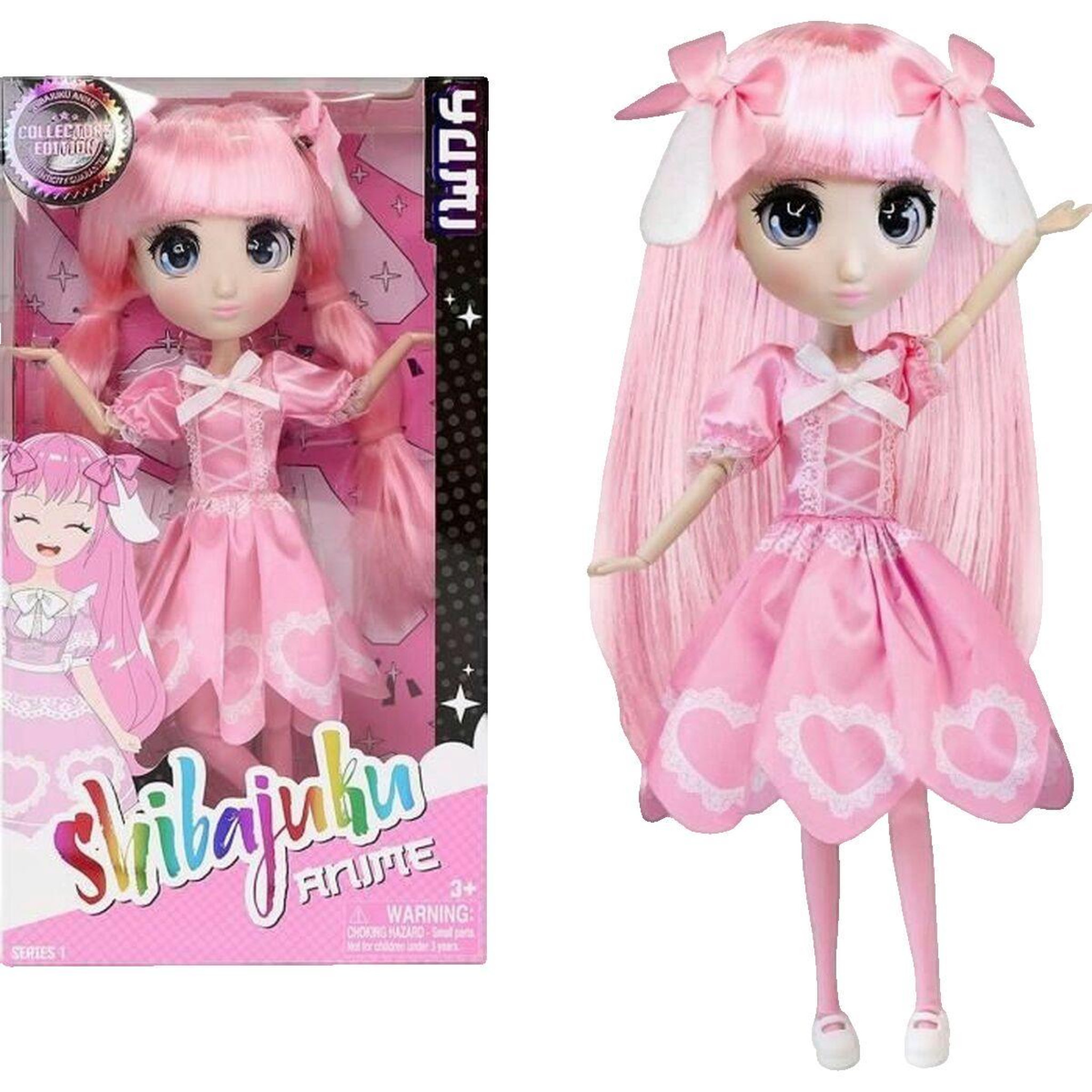 BANDAI Poupée Bandai colorée style kawaii