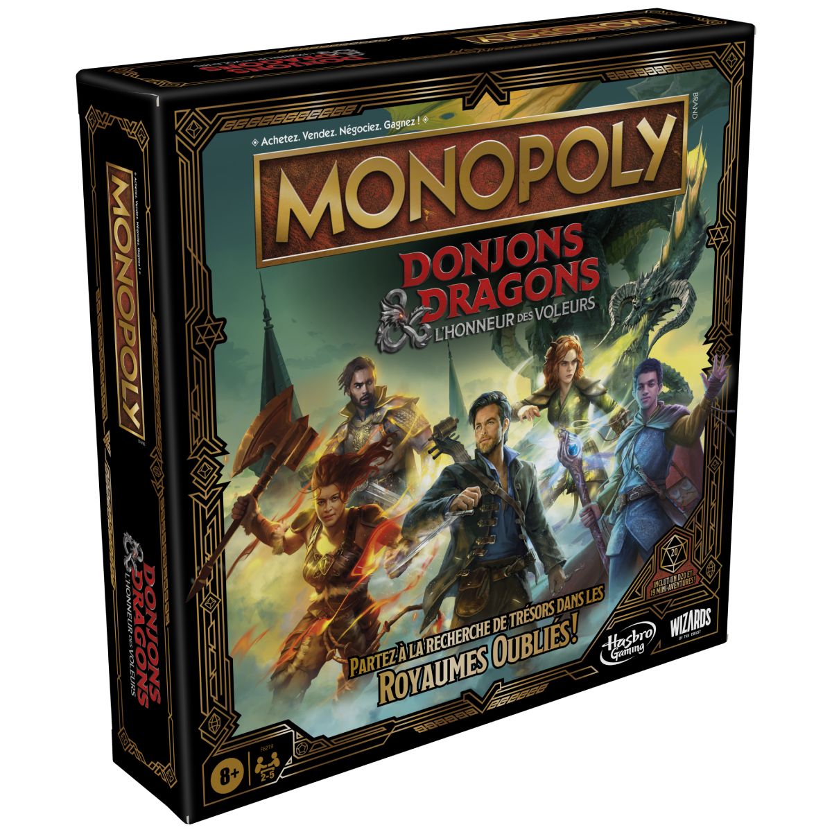 HASBRO Jeu Monopoly Donjons et Dragons
