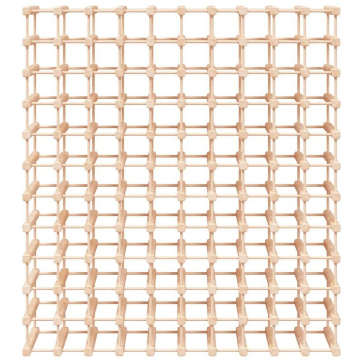 VIDAXL Casier à vin pour 120 bouteilles 112,5x23x123,5 cm pin massif