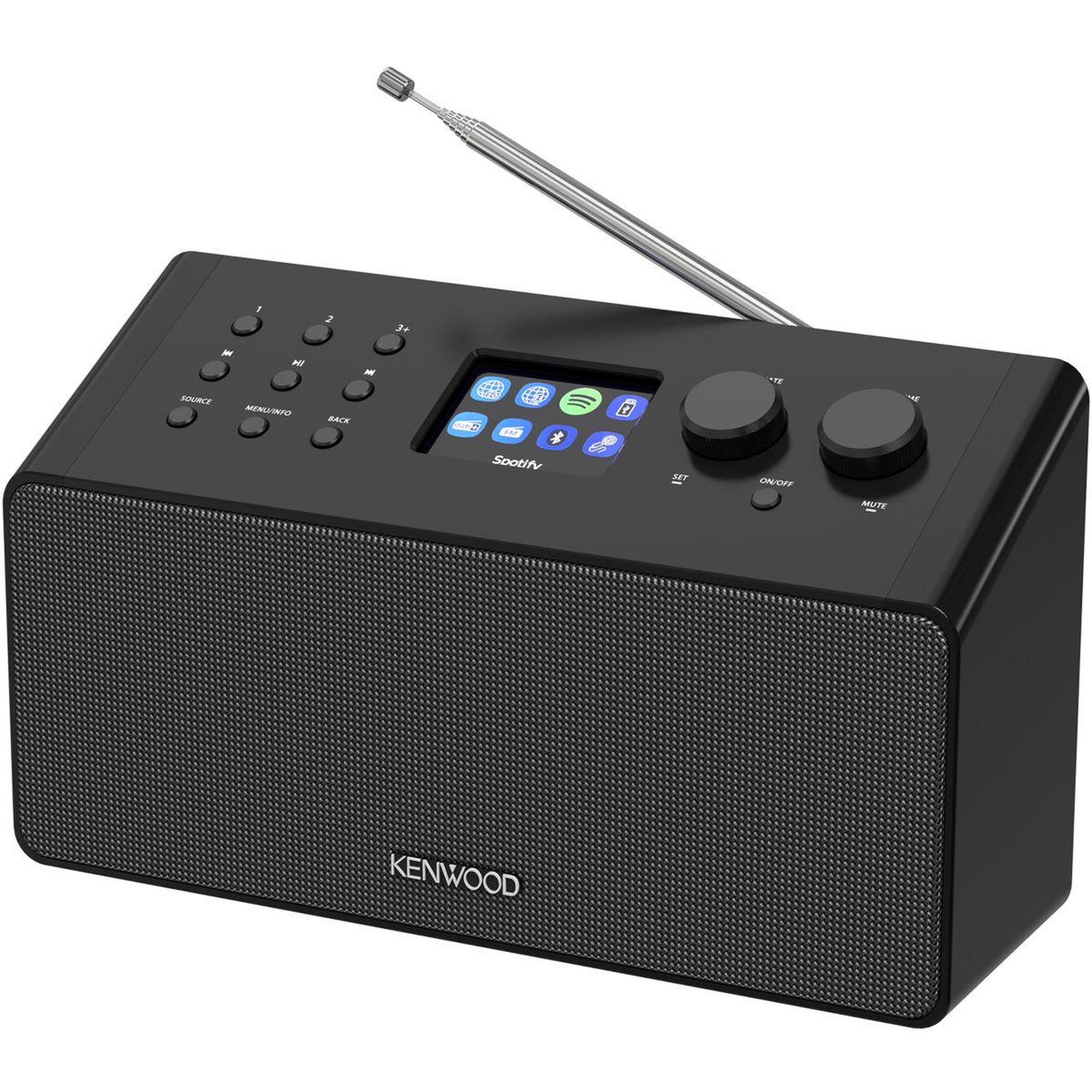 Voir la diapositive 2 : KENWOOD Radio DAB CRST90SB Noir