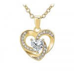 SC BOHEME Collier coeur SC Bohème orné de Zirconium