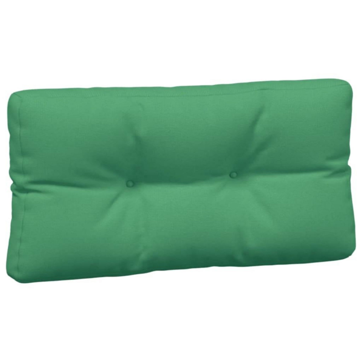 VIDAXL Coussins de palette lot de 3 vert tissu