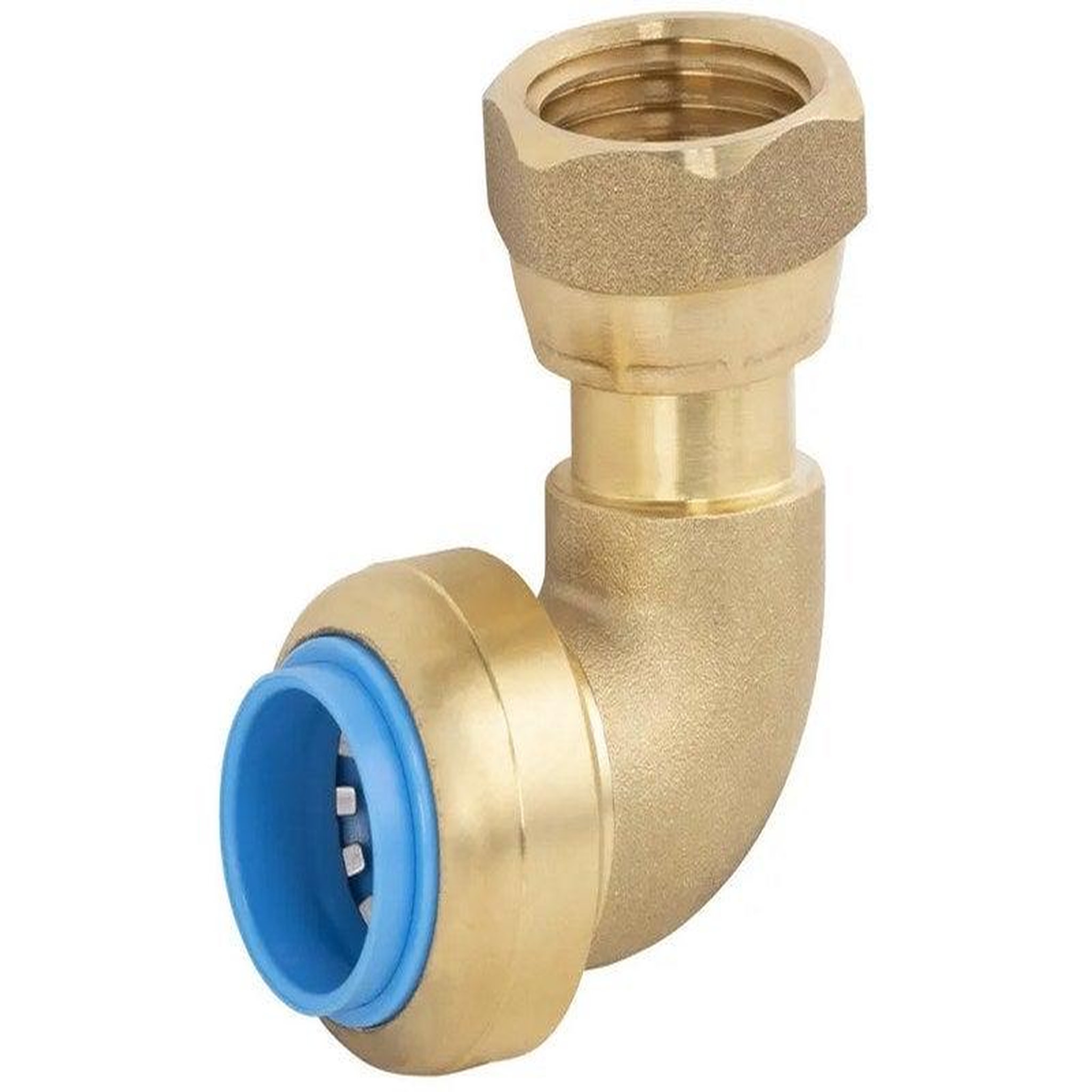 CENTRALE BRICO Raccord coude ecrou libre femelle 12 x 17 mm  diam. 12 mm laiton