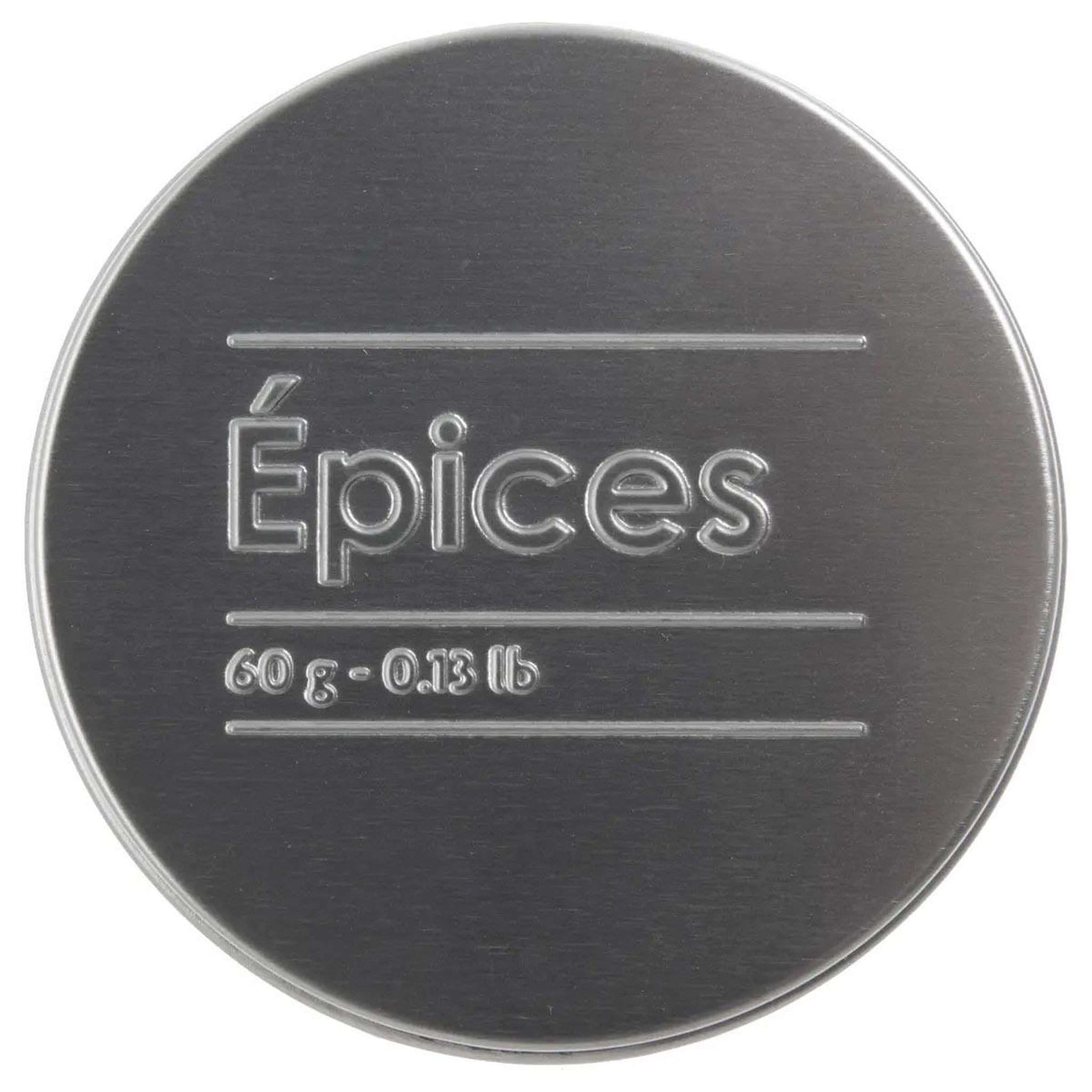 Voir la diapositive 3 : FIVE Boîte à épices saupoudreur  relief ii  10cm noir