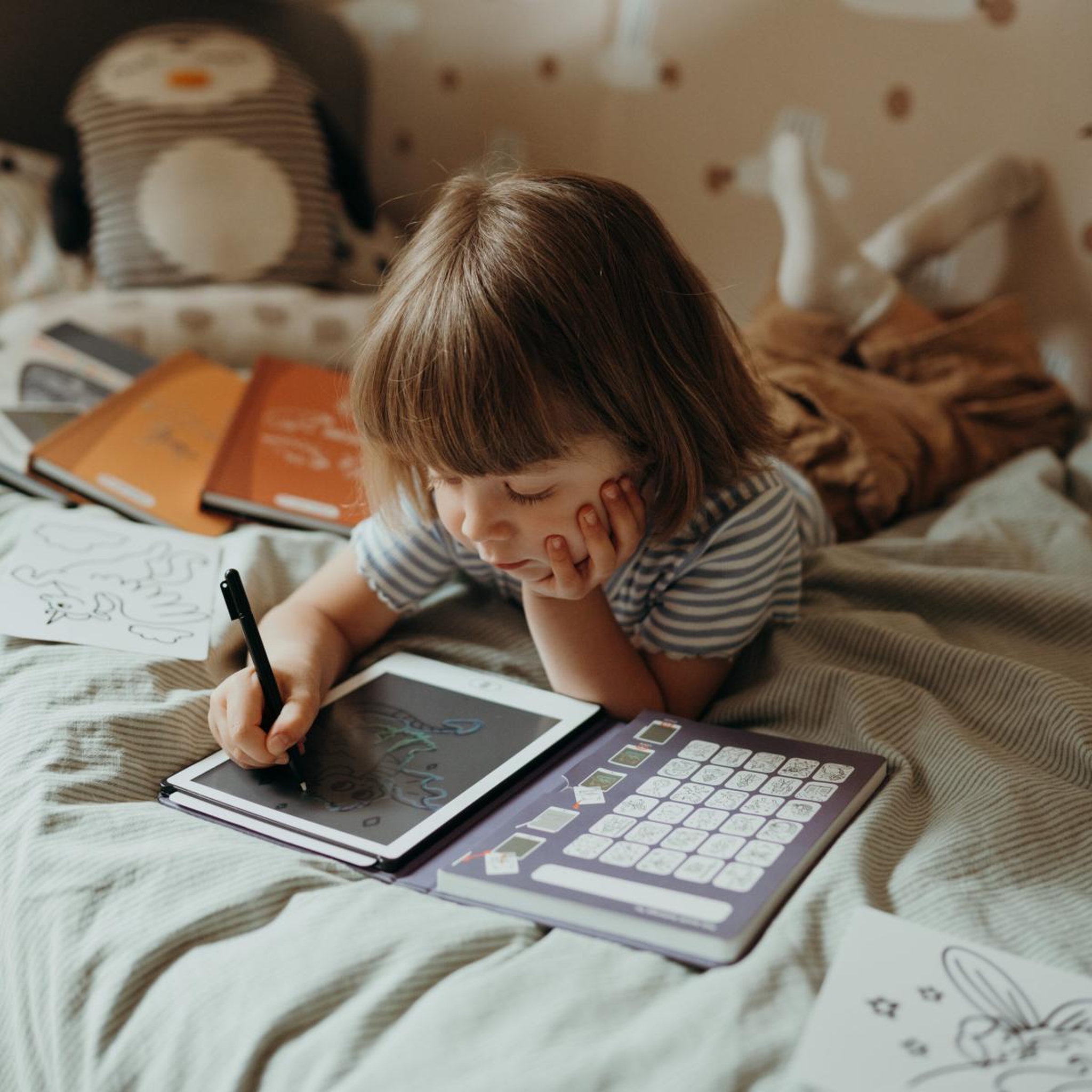 Voir la diapositive 3 : KIDYWOLF Tablette Digitale Kidydraw Mini - Il Était Une Fois pour Enfants