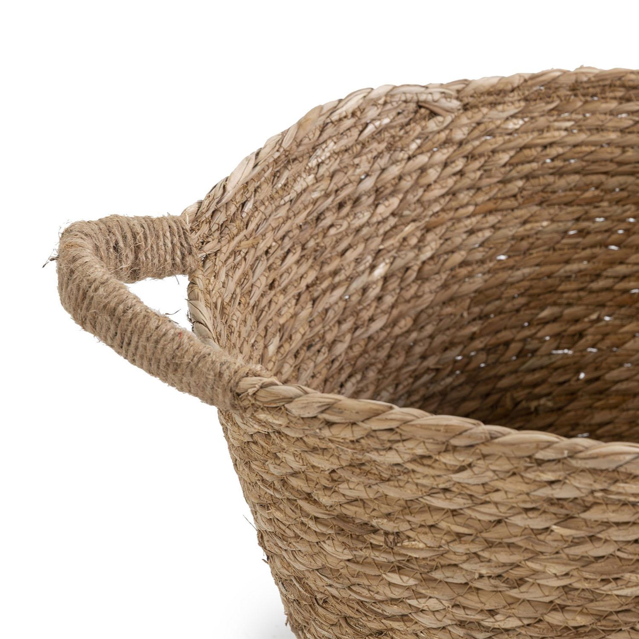 Voir la diapositive 4 : VS VENTA-STOCK Set de 3 paniers Icia fibre naturelle avec anses