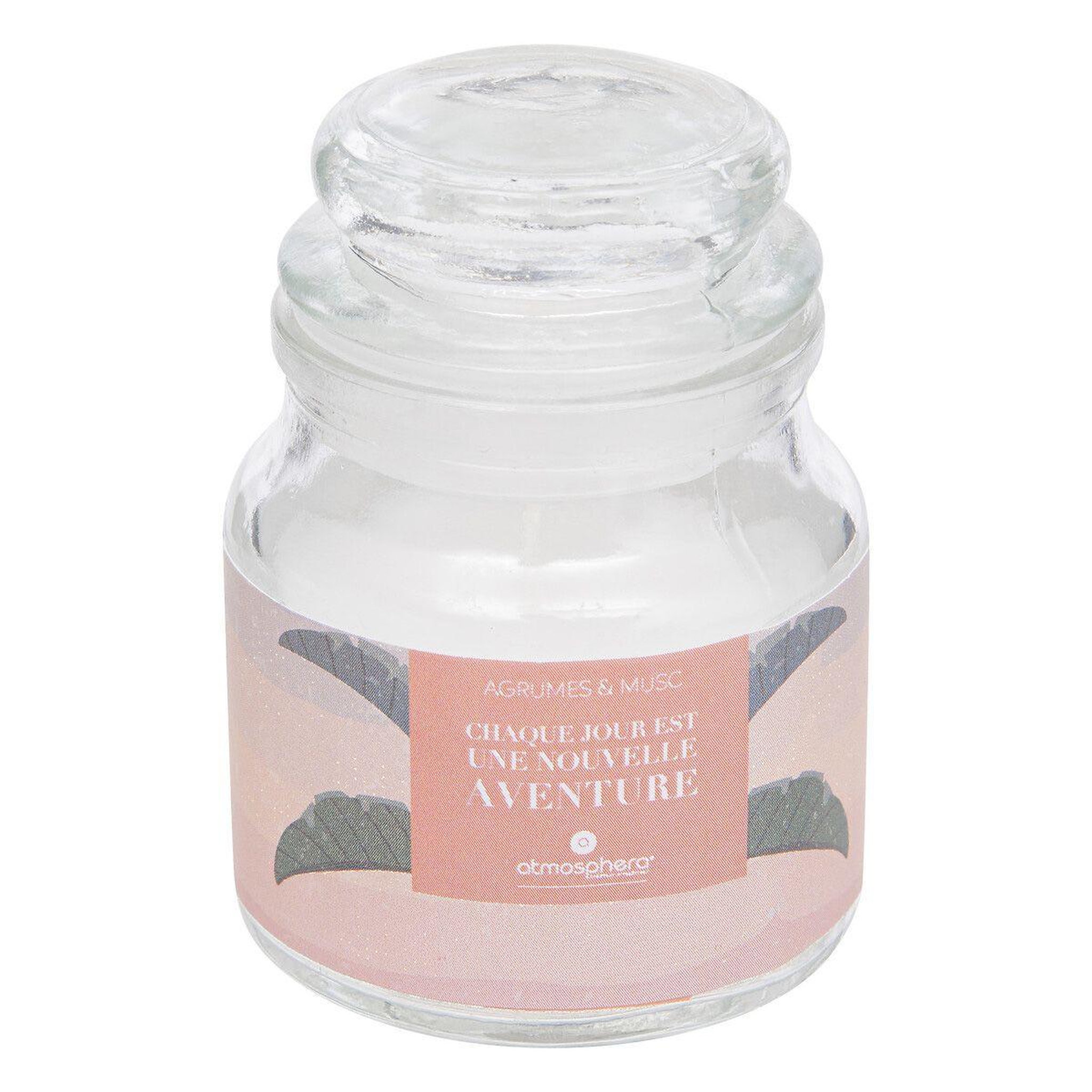 Voir la diapositive 1 : ATMOSPHERA Bougie Parfumée  Jomy  70g Agrumes & Musc