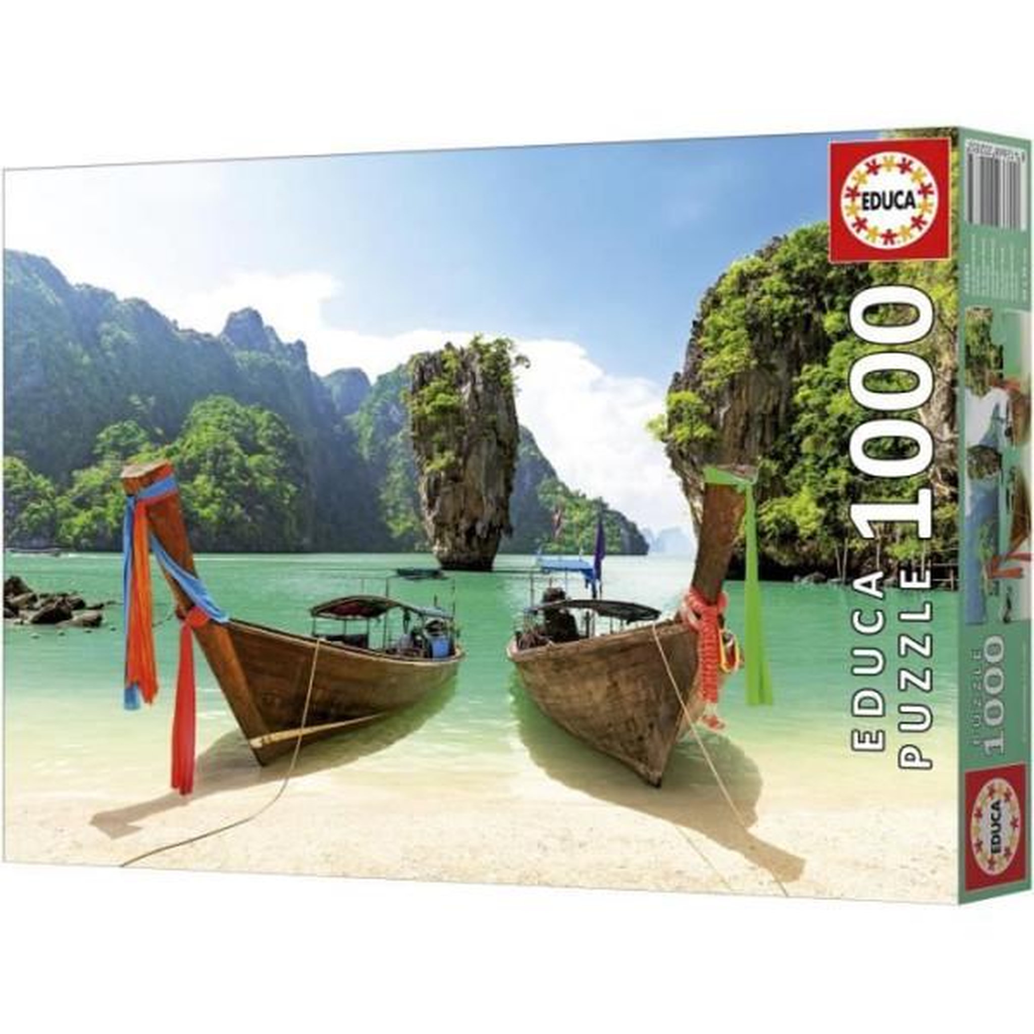 Voir la diapositive 3 : EDUCA Puzzle - educa - île de james bond thailande - 1000 pieces
