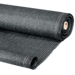 ID MARKET Brise vue renforcé 1,5 x 10 M gris 90 gr/m² classique