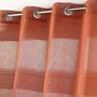 Voir la diapositive 2 : Paris Prix Rideau Voilage à Œillets  Terraza  140x240cm Terracotta