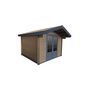Voir la diapositive 1 : Woodlife garden Abri de jardin composite 28mm - 9m² - marron 