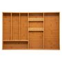 Voir la diapositive 2 : FIVE Range-Couverts & Ustensiles  Bambou  58cm Naturel