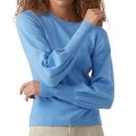 Vero Moda Pull  Femme Vero  oda Hollykari. Coloris disponibles : Bleu