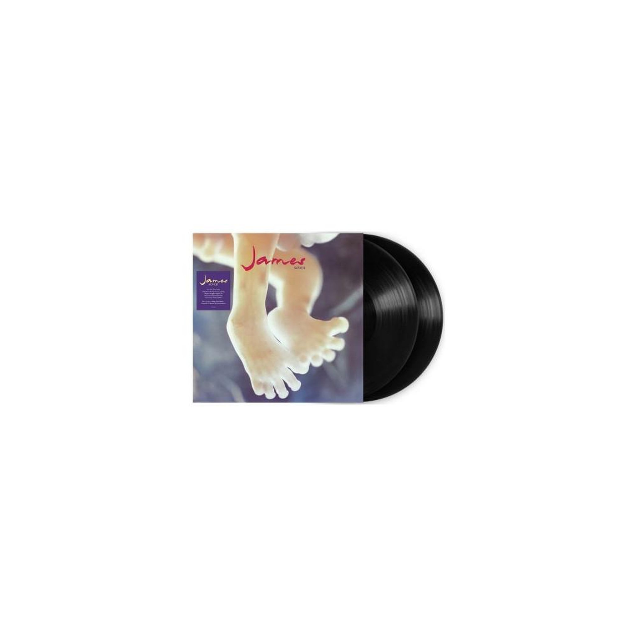 Vinyle 7 seven – sugar parade (シュガーパレード) james, disque noir (import allemand)