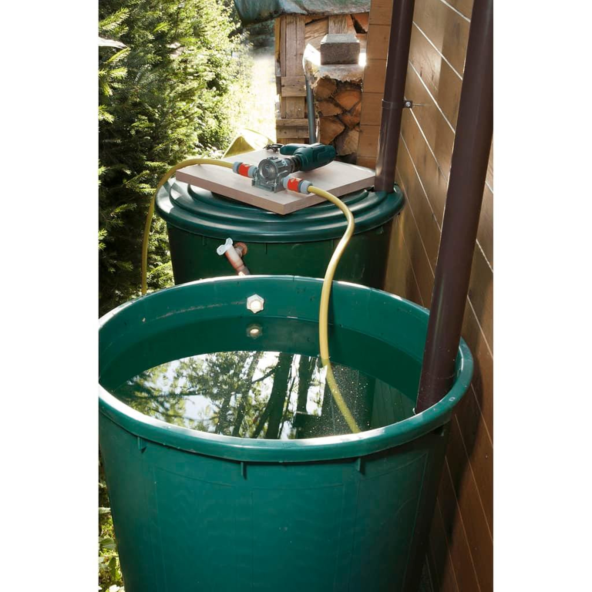 Voir la diapositive 2 : WOLFCRAFT wolfcraft Pompe alimentee par perceuse 3000 l/h S=8 mm 2200000