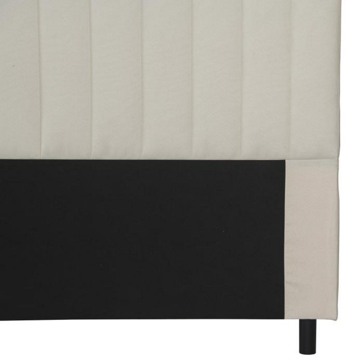 Paris Prix Tête de Lit en Tissu Design  Kenty  160cm Beige