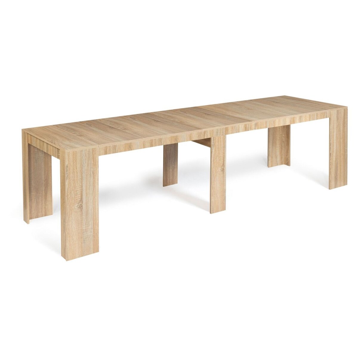 Table console extensible avec rallonges 45/300 cm ELORA  