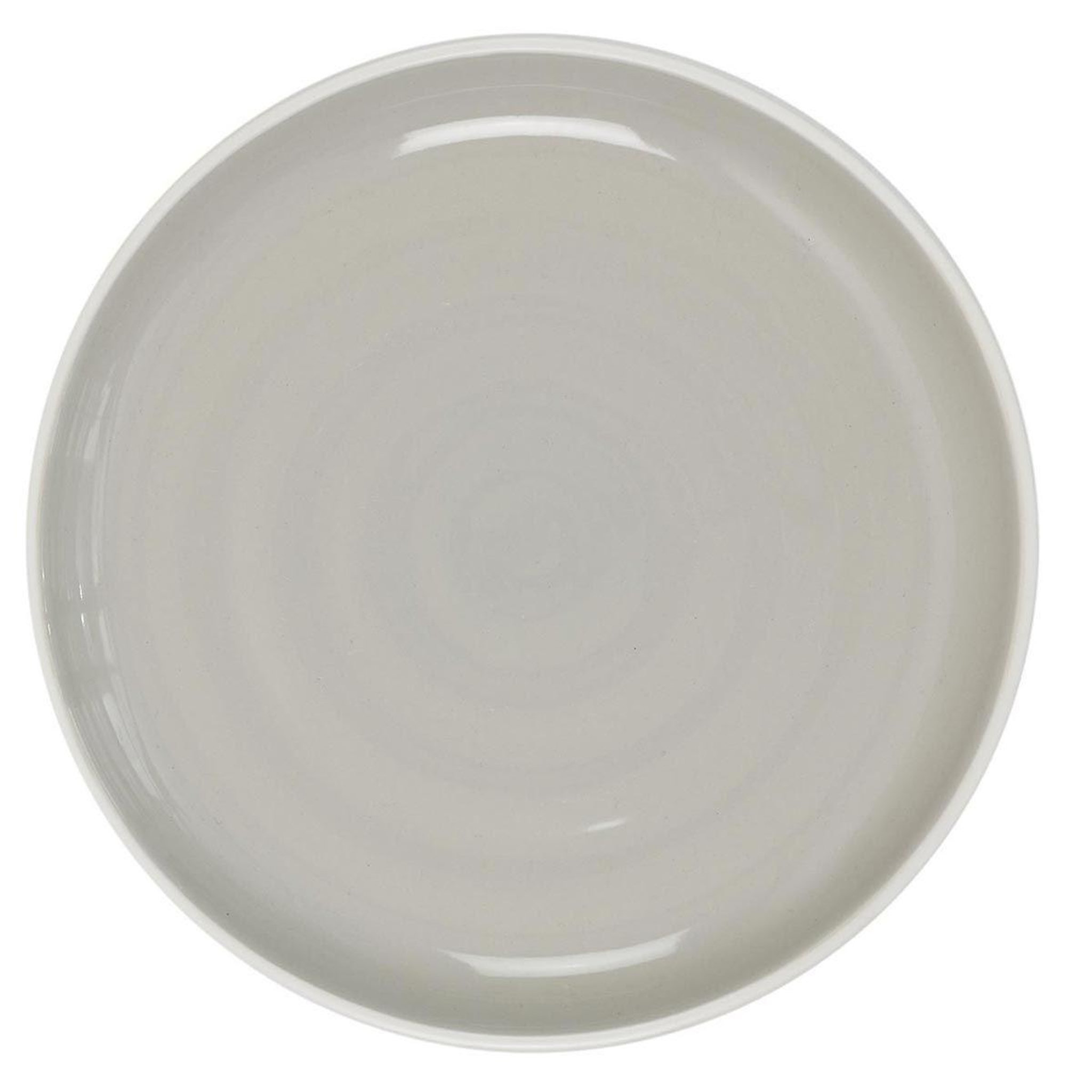 Voir la diapositive 1 : The Home Deco Factory Lot de 6 Assiettes à Dessert  Bicolore Mania  20cm Gris