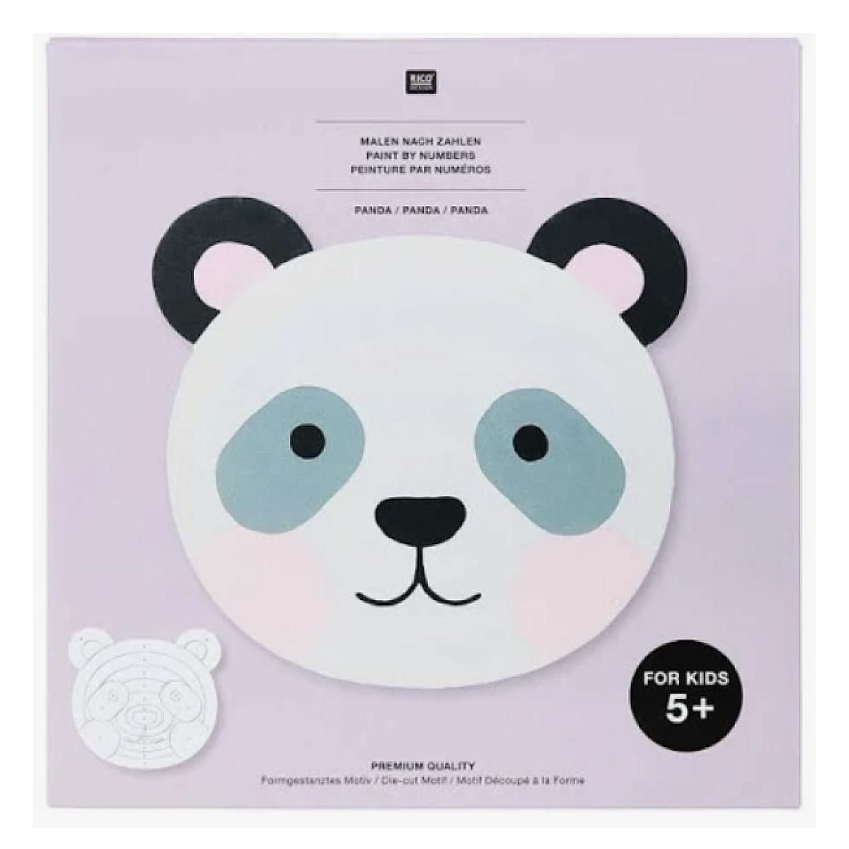 RICO DESIGN Peinture par numeros panda -