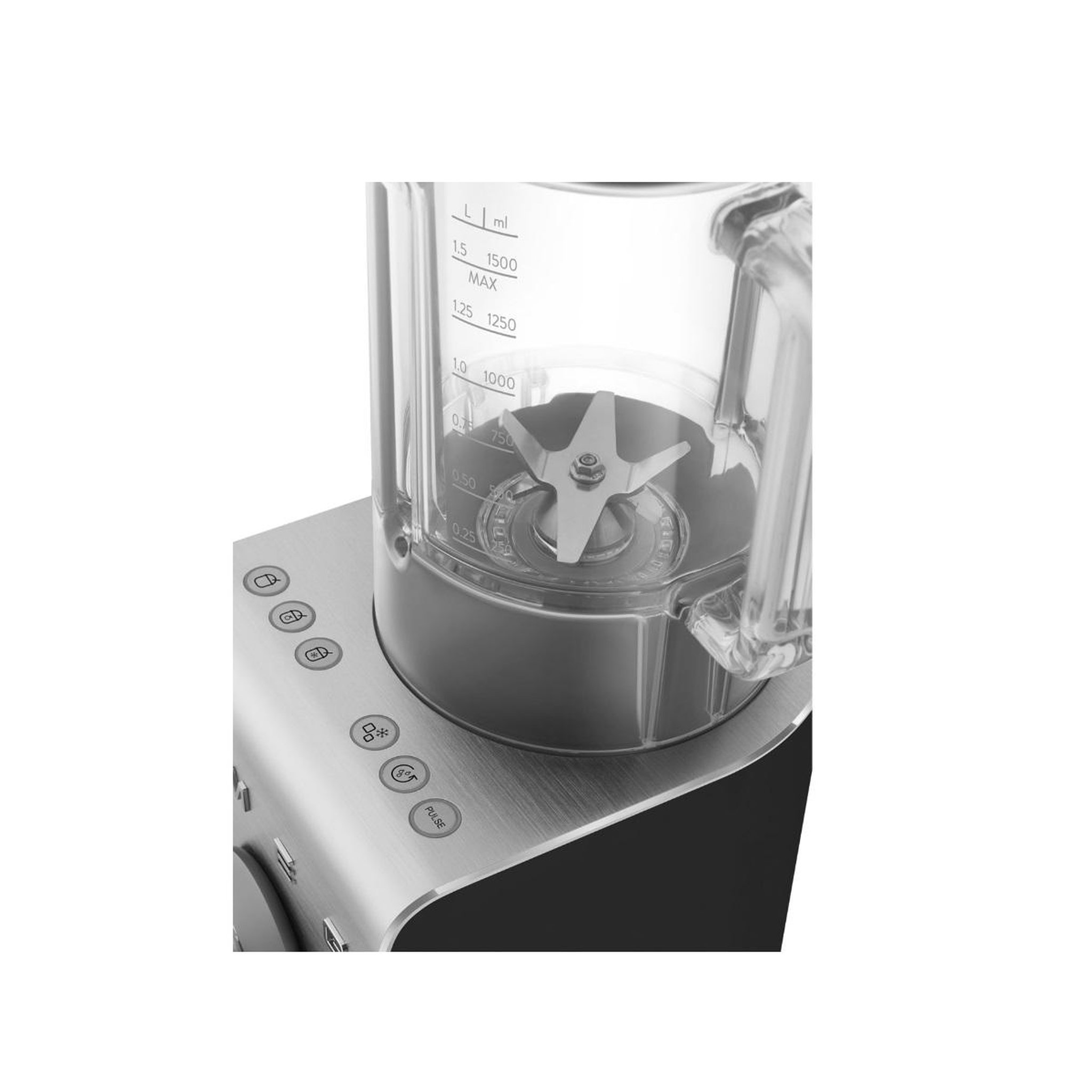 Voir la diapositive 4 : SMEG Blender 1.5l 1400w noir mat - blc02blmeu