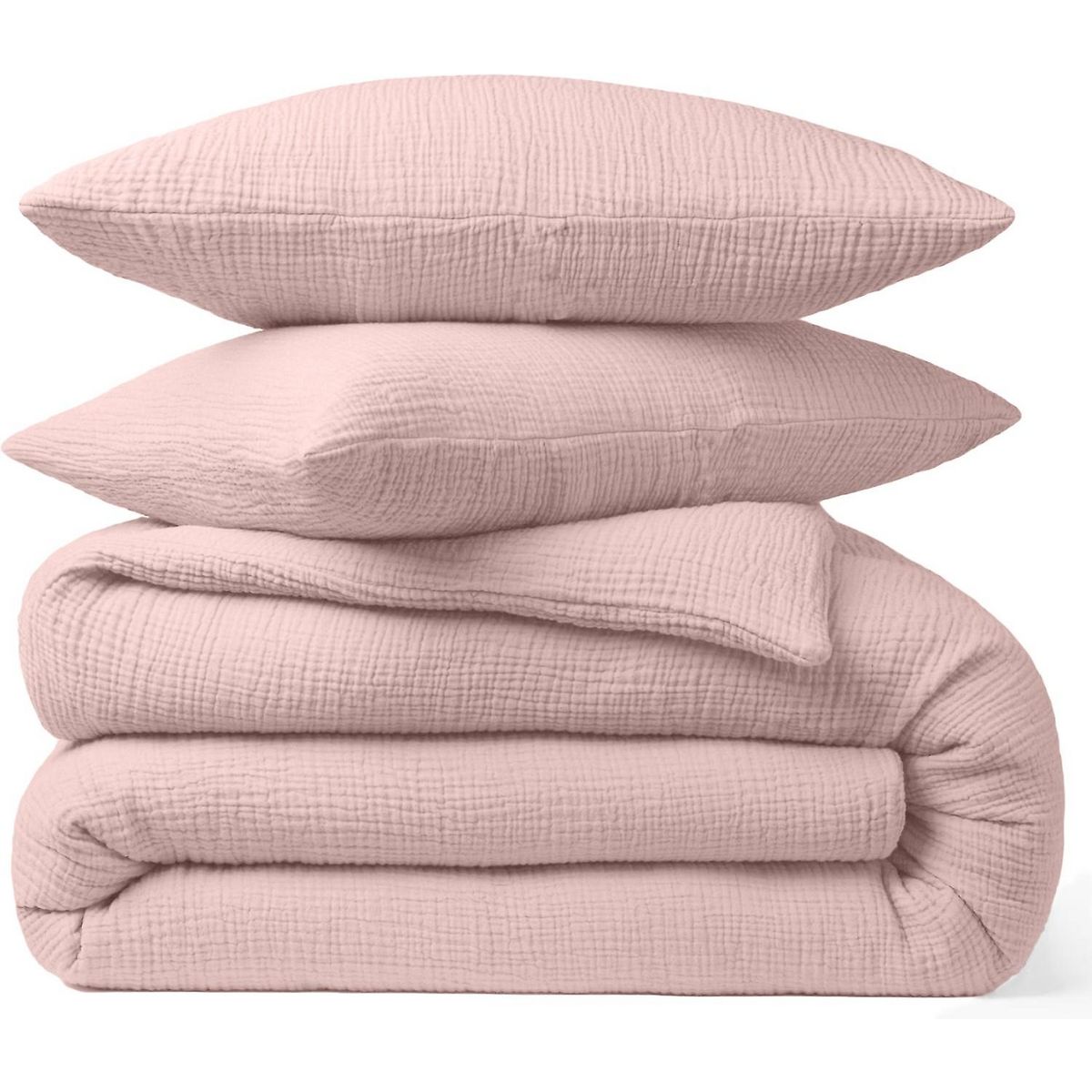 BATON ROUGE Taie d'oreiller 100% gaze de coton