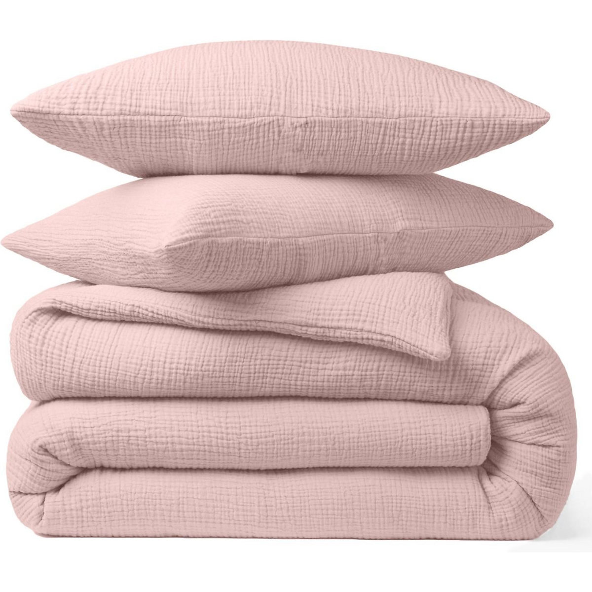 BATON ROUGE Taie d'oreiller 100% gaze de coton