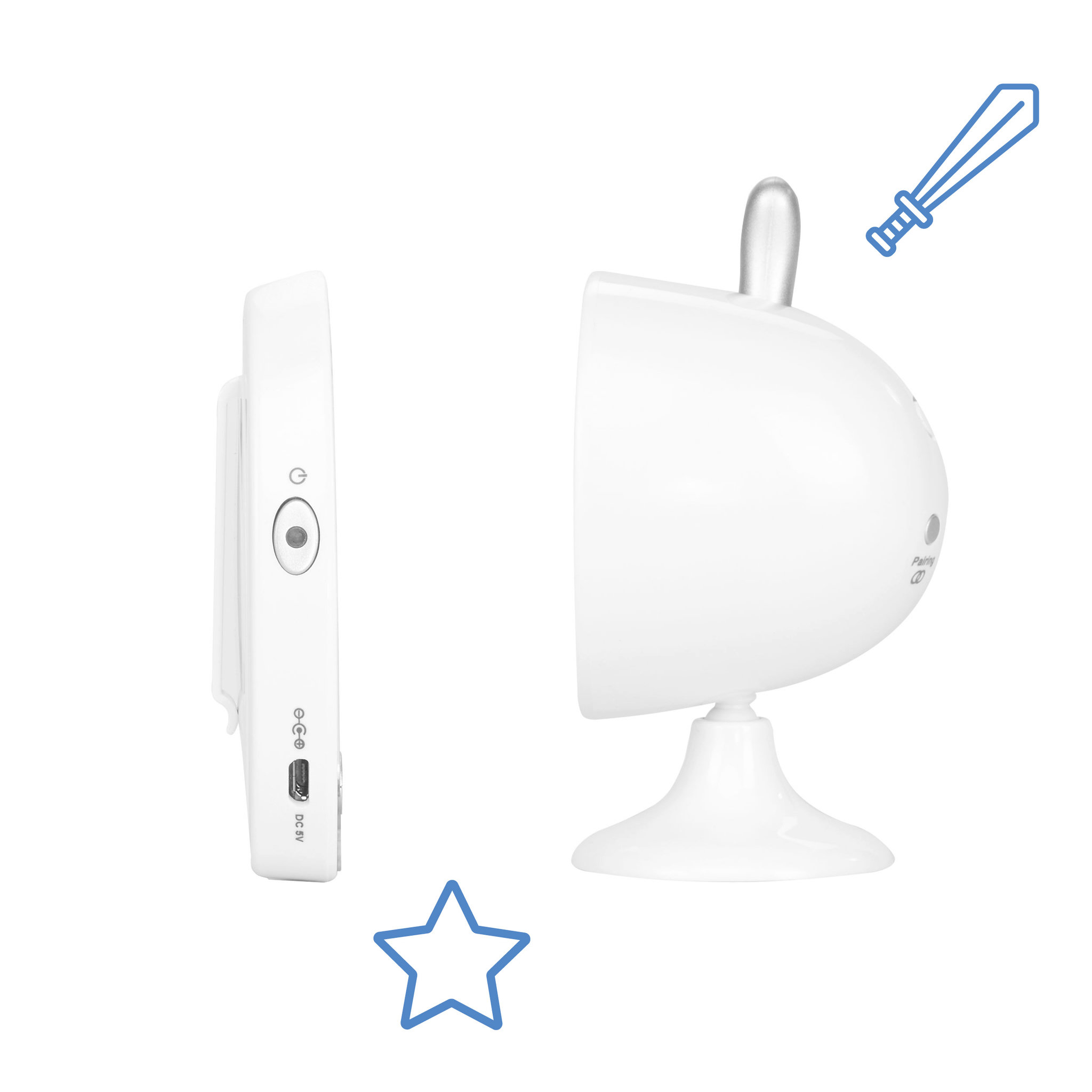Voir la diapositive 4 : BADABULLE Babyphone baby online vidéo