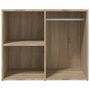 Voir la diapositive 3 : VIDAXL Armoire de dressing Chene Sonoma 80x40x65 cm Bois d'ingenierie