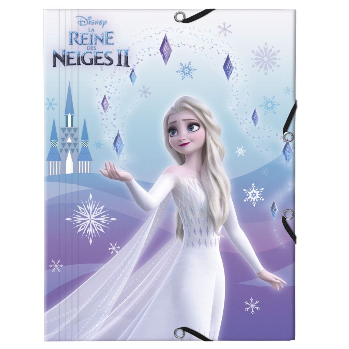 Chemise lastique polypro Reine des neiges Elsa robe blanche