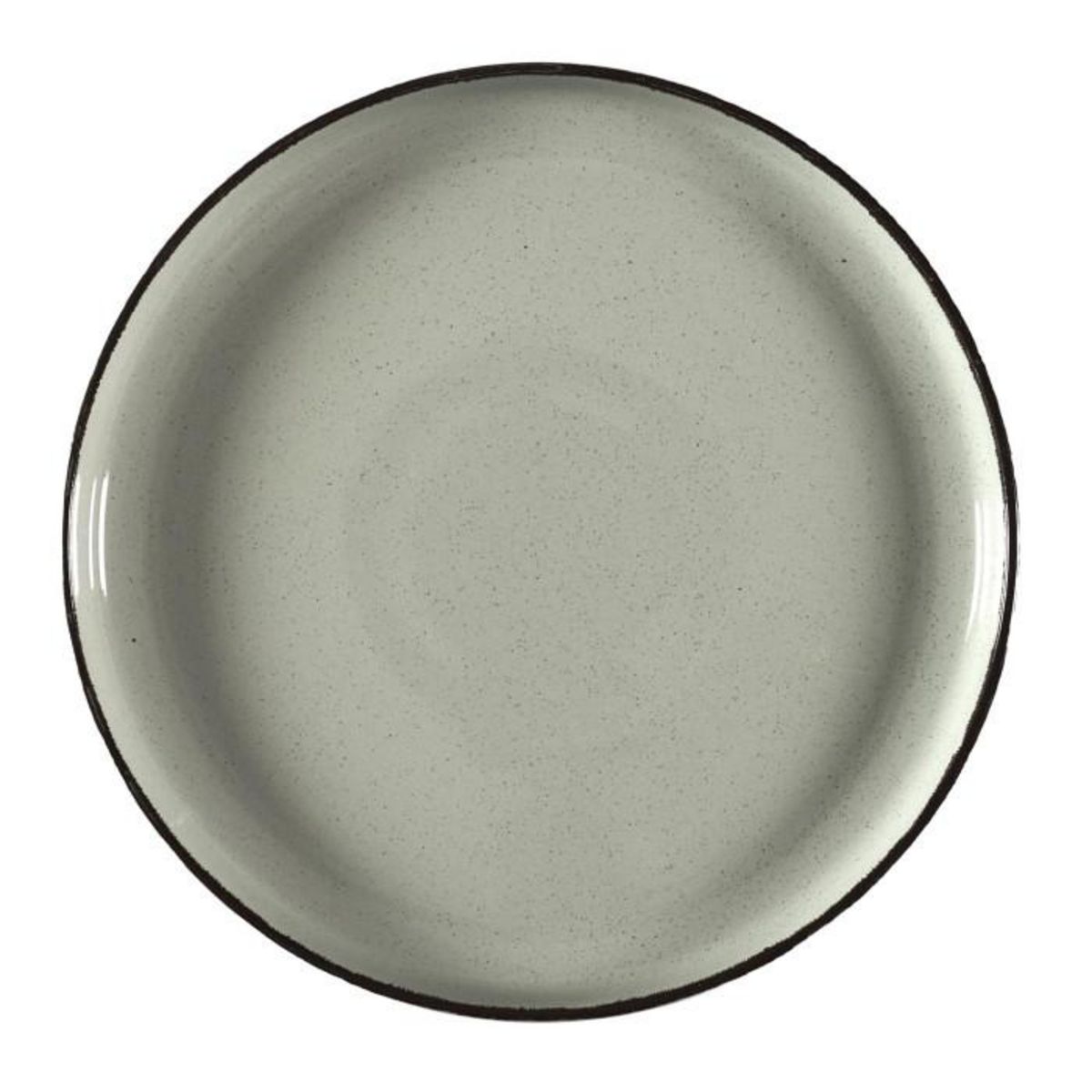 Paris Prix Service de Table 12 Pièces  Grès du Temps  27cm Vert