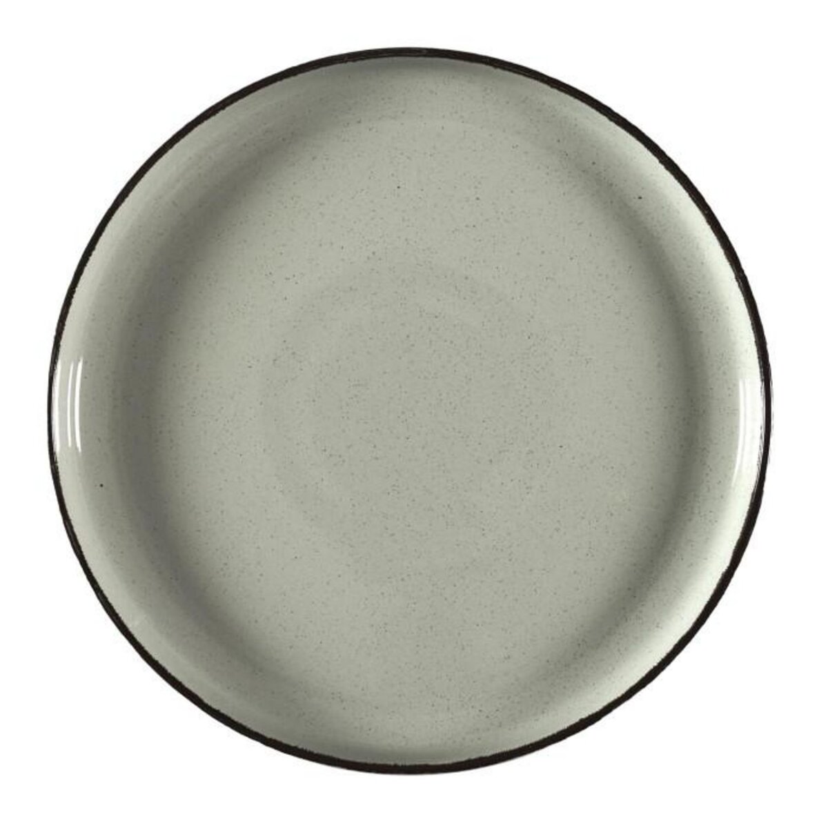 Paris Prix Service de Table 12 Pièces  Grès du Temps  27cm Vert