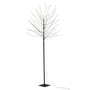 Voir la diapositive 1 : Paris Prix Plante Artificielle Déco LED  Arbre Nu  180cm Noir