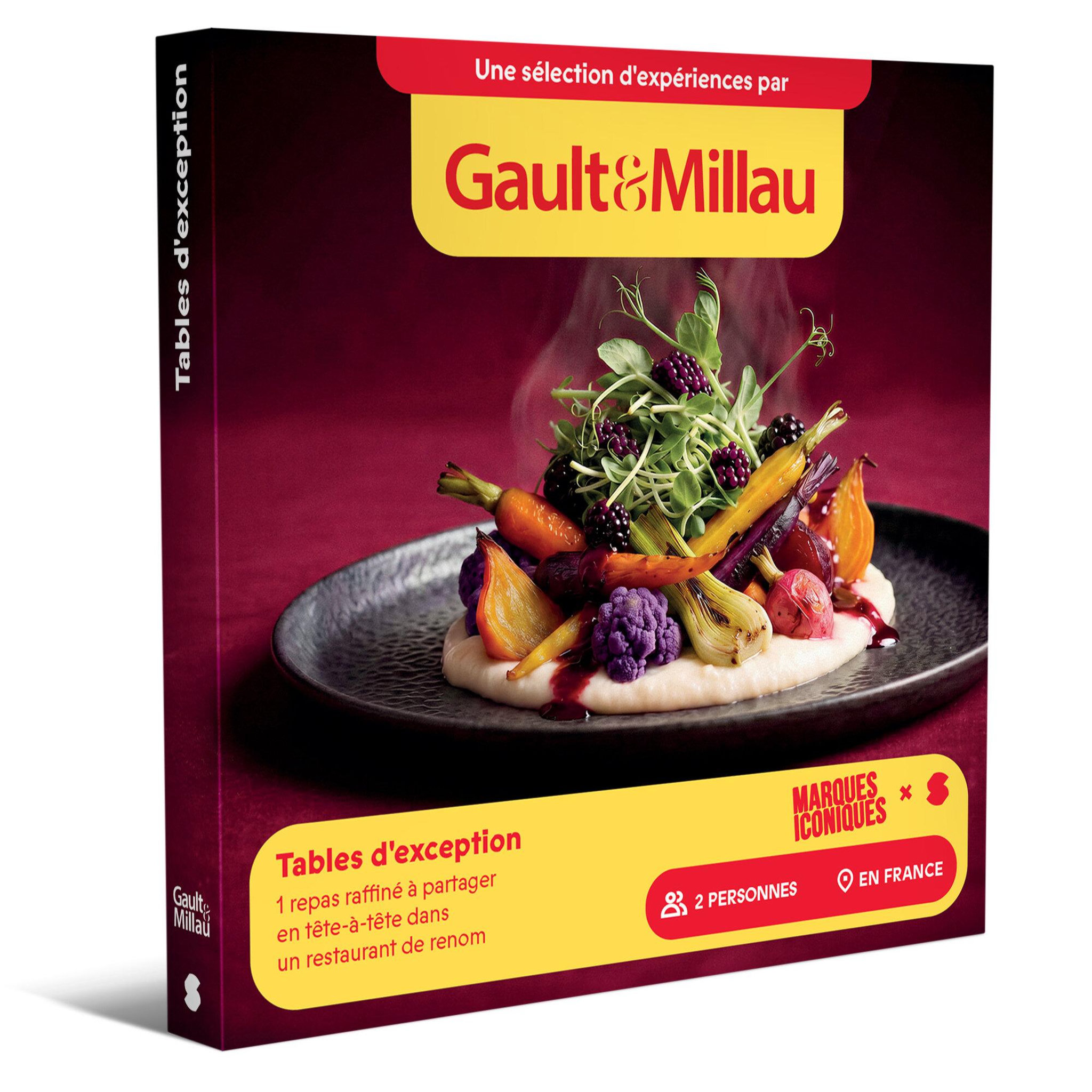 Smartbox Tables d'exception - Gault & Millau - Coffret Cadeau Gastronomie